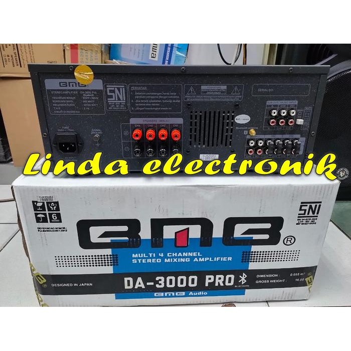 Terbagus Ampli Bmb Da3000 Pro Bt Da 3000Pro Bt Da3000 Pro Blutooth Garansi 3T Terlariss 