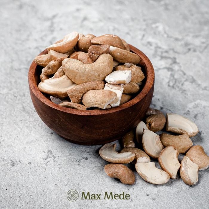 Eat,- Max Mede - Kacang Mede Panggang 1Kg Kacang Mede Lwp Belah 4 Premium Panggang