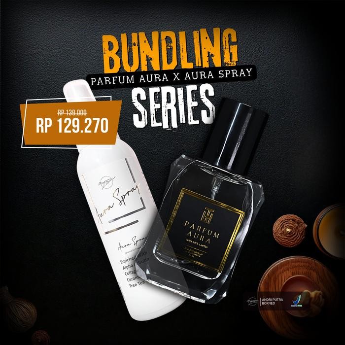 [ STOCK LIMITED ] Parfum Aura Lantih & Aura Spray