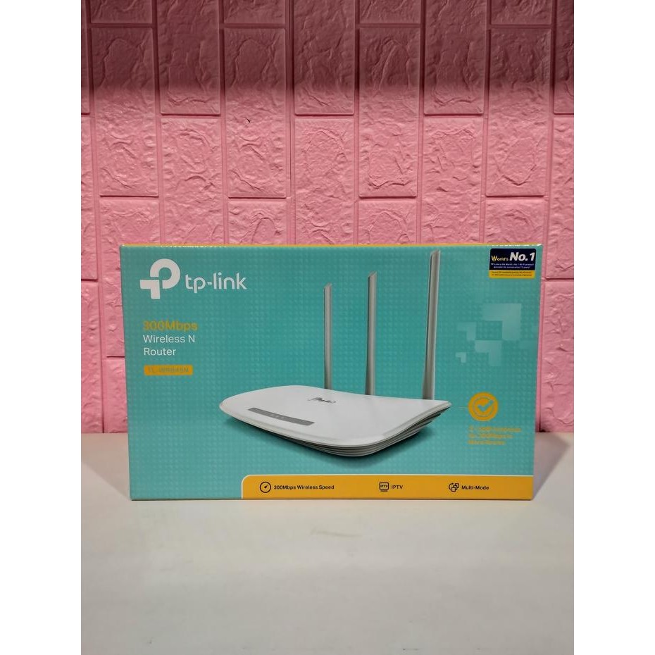 t7kg- Tp-Link Tl-Wr845N 300Mbps Wi-Fi Wireless N Router Tp Link 3 Antena