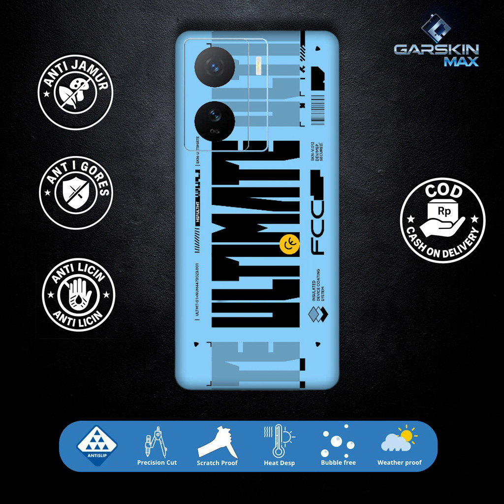Garskin Skin Iqoo Z7X ultimate series Fullbody / Backonly | Anti Gores | Bisa Custom | Kode DBq