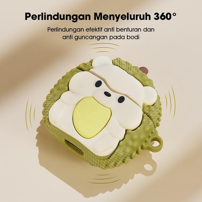 t3g7- Bisa CodAcome Casing Tws At01 / Liquid Silicone Case Tws Soft Case Cover Airbuds