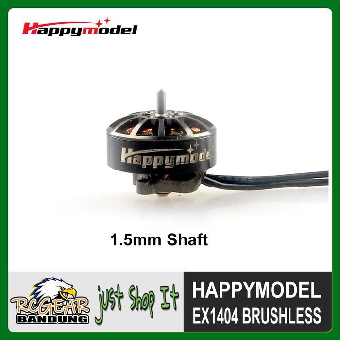 HAPPYMODEL EX1404 KV2750 KV3500 KV4800 BRUSHLESS MOTOR 1.5MM SHAFT FOR DRONE FREE BUBBLEWRAP