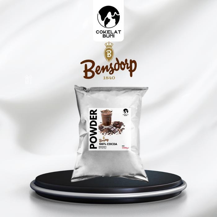 BUBUK COKELAT BENSDORP COCOA POWDER - 1000G / 1 KG BUBUK COKLAT 100% ASLI ORIGINAL