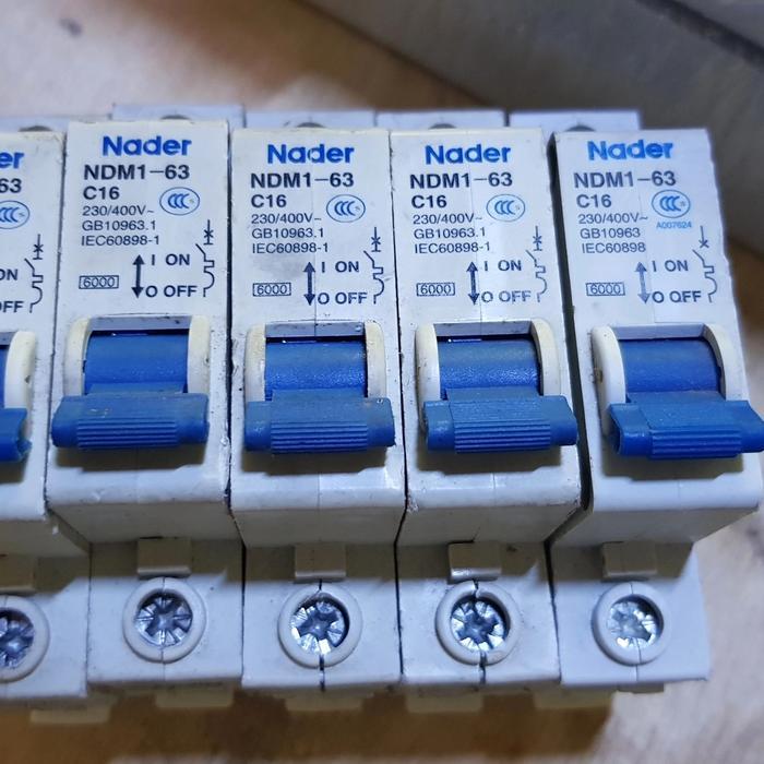 MCB 16a Nader.. bisa AC bisa DC (maks 80vdc)