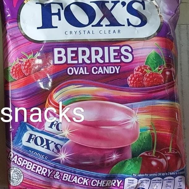Permen Fox'S Fruits 125Gr Fox'S Berries Permen Fox Buah Permen Halal Populer