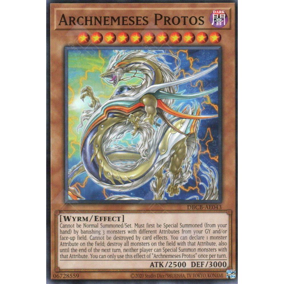 NEW YUGIOH AE DBCB-AE043 ARCHNEMESES PROTOS