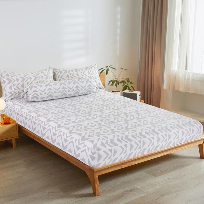 Informa 160X200 cm Set 5 Pcs Seprai Queen Katun Lyocell Asuka Sprei Seperai Perlengkapan Tidur