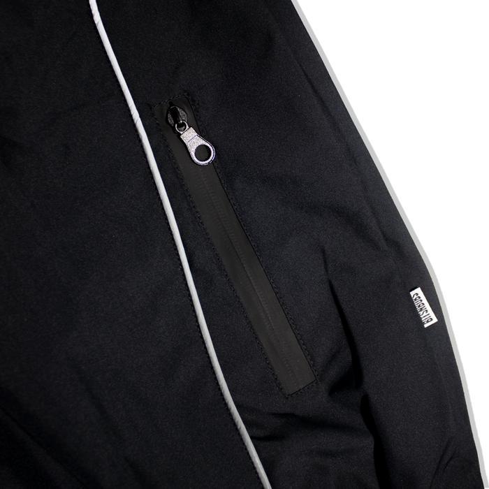 Premium Bitsnbobs Gorpcore Jacket Reflective Davis Black Original