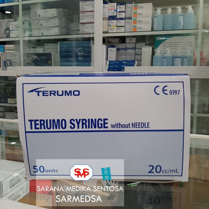 Spuit 20Cc Terumo / Jarum Suntik 20Ml Terumo #Gratisongkir