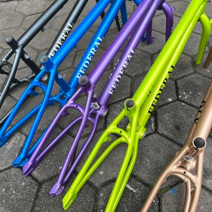 Frame Bmx Alloy Flatland Federal Dlx Flybikes 20 Inch Frameset Nos