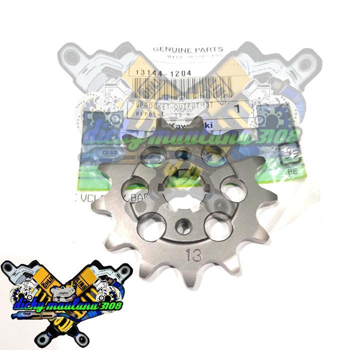 Gear Gir Depan Ninja 150 Rr Old New 520 Mata 13T Original Kawasaki