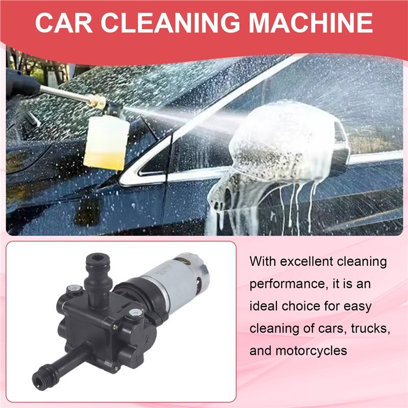 N84R High Pressure Pump Pump Car Washer Motor Atomizing Pump Car Washer Motor Cleaner Pump 21V