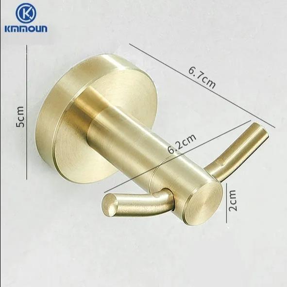 Double Hook Gold / Gantungan Baju Warna Emas