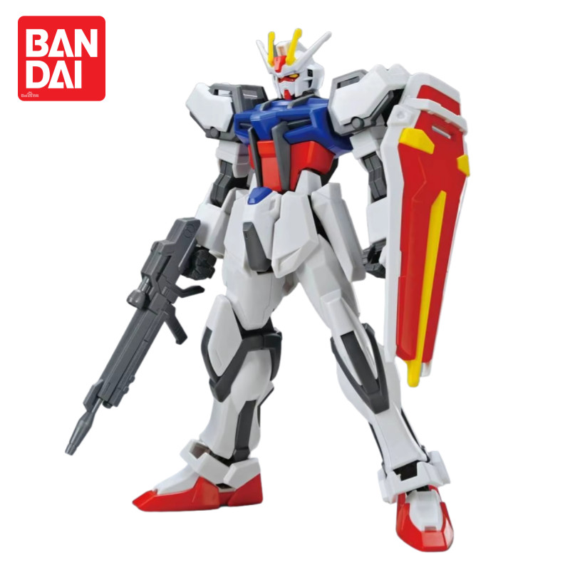 In-Stock Bandai Eg 1/144 Assault Gundam Strike Gundam Entry Grade Plastic Model Cool Gift Mecha