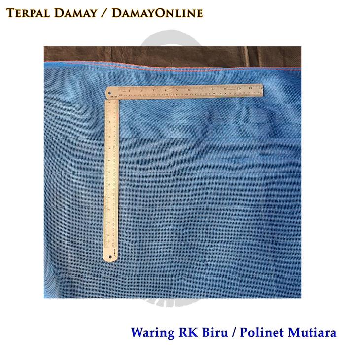 WARING RK BIRU ( POLINET MUTIARA ) ( HARGA / METER PANJANG ) PROMO TERMURAH