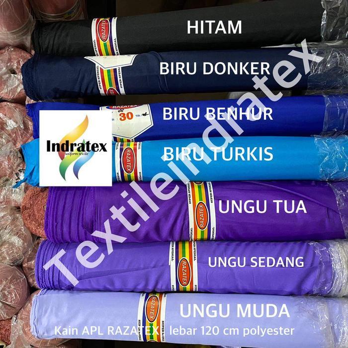 ( per 1 roll ) Kain furing ASAHI APL RAZATEX gulung gulungan lebar 120 cm bahan furing lapisan baju
