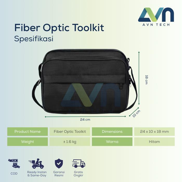 Optical Fiber Kit Ftth Tool Kit 1 Set Tool Set Toolkit Fo Fiber Optik