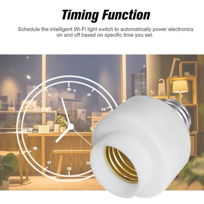 TUYA SLAMPHER FITTING LAMPU E27 WIFI