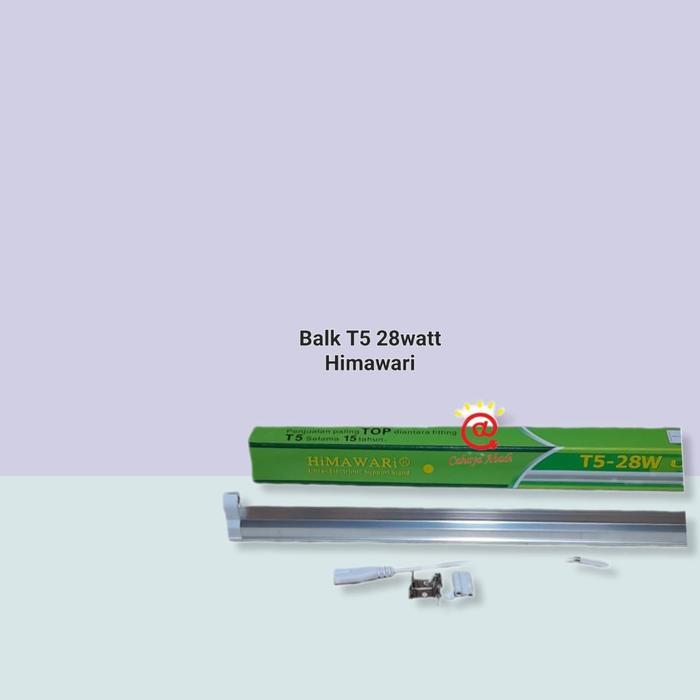 BALK T5 28 WATT HIMAWARI / RUMAH LAMPU T5 28W HIMAWARI