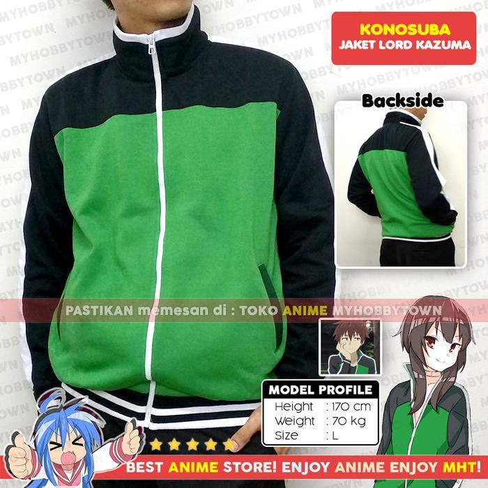 Jaket Anime Konosuba Cosplay Lord Kazuma Satou Jaet