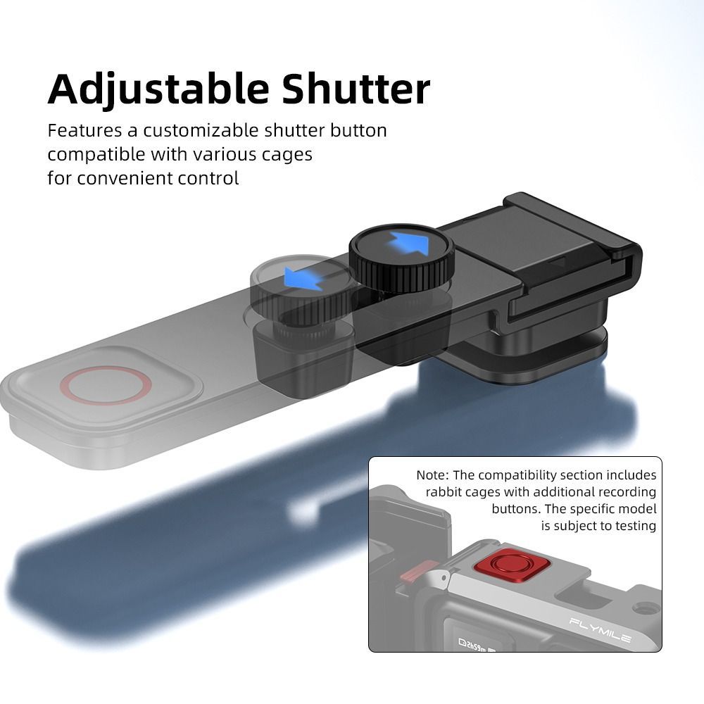 Quick Release Xplorer Grip Kit Handle Plastic Handle Shutter Button Street Grip Holder Frame for