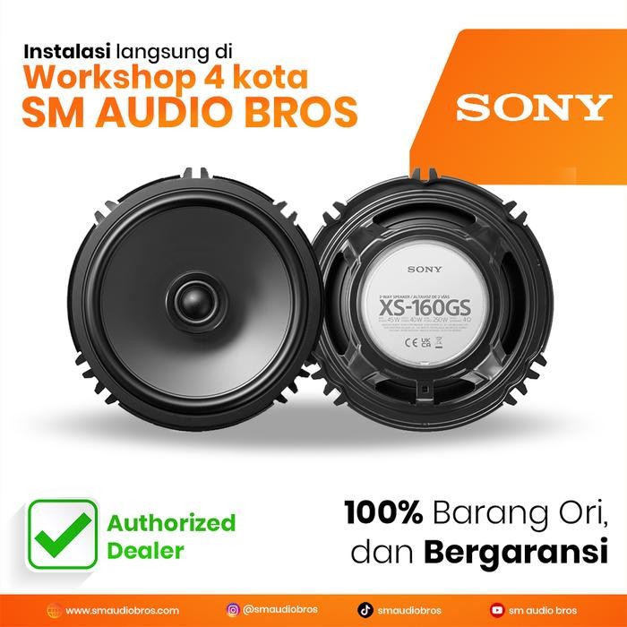Bebas Ongkir Sony Xs-160Gs Speaker Coaxial 6.5 Inch Grab/Gosend