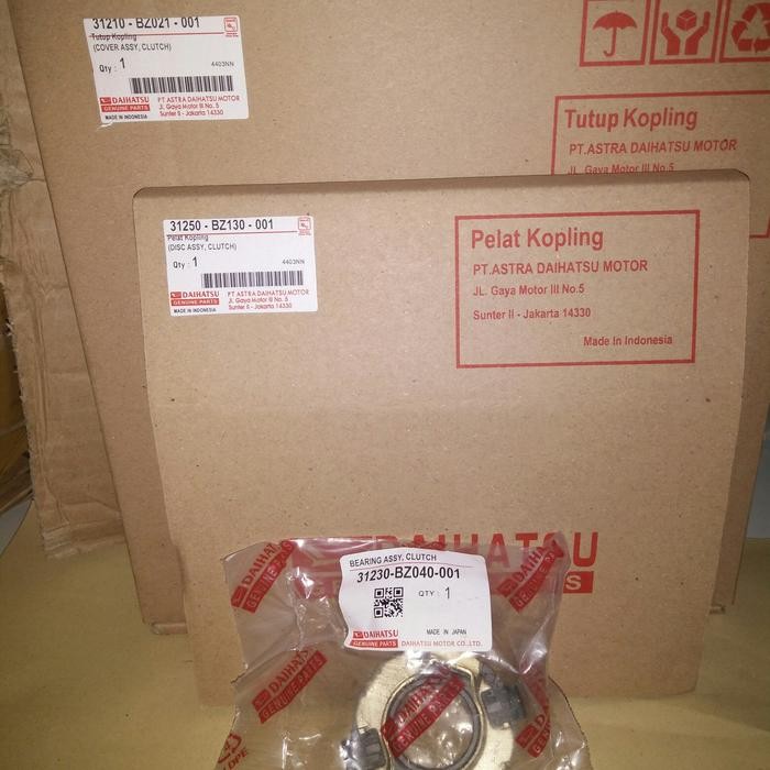 Plat Kopling Set Granmax.Rush.Terios.Luxios Asli Original.1.500 Cc