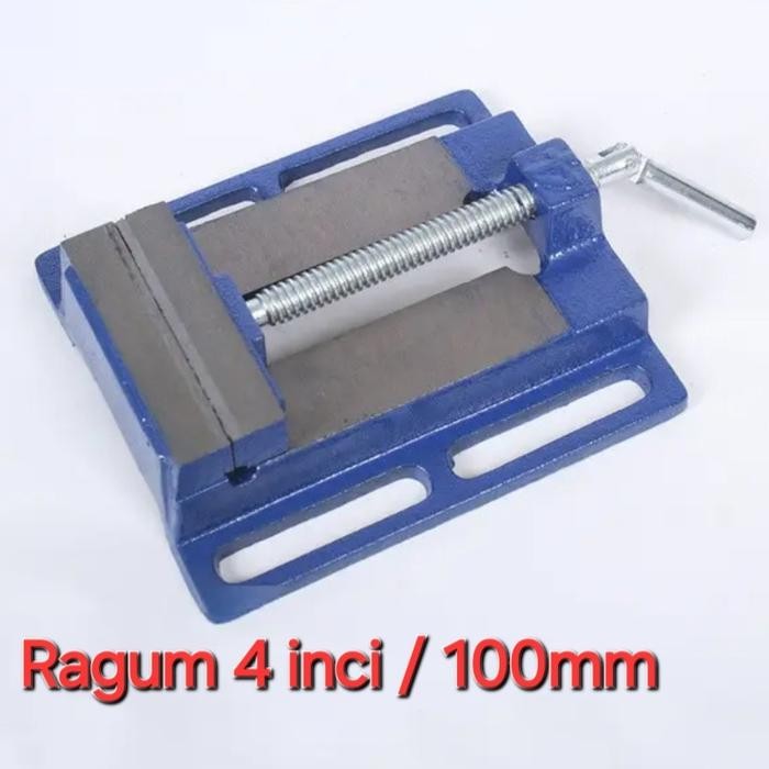 Ragum Mesin Bor Duduk / Catok / Tanggem Bor Duduk 4 Inci