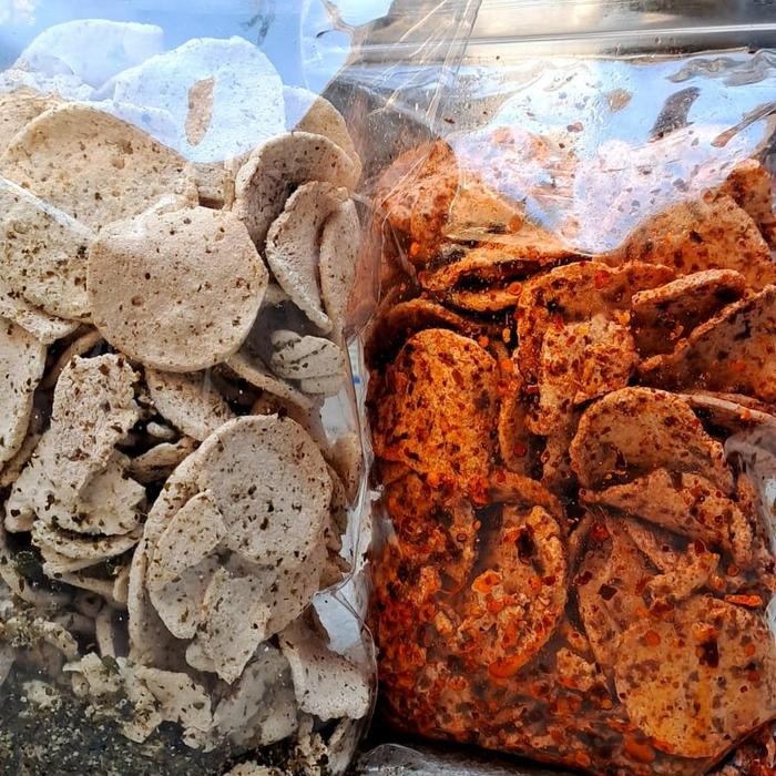 

PAKET BASRENG PIPIH PREMIUM BUNDLING 500GR ORI + 500GR PEDAS DAUN JERUK FOOD SNACKS CEMILAN CEMILAN