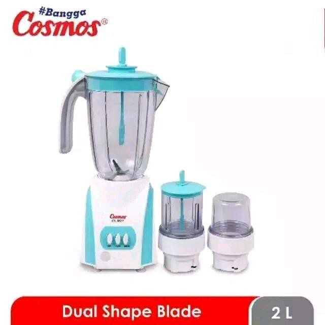 Blender Cosmos Cb 282 P 2 Liter 3In1 Pelumat Cosmos Cb282P 3 Tabung Plastik 2Liter Cb 282P Pisau