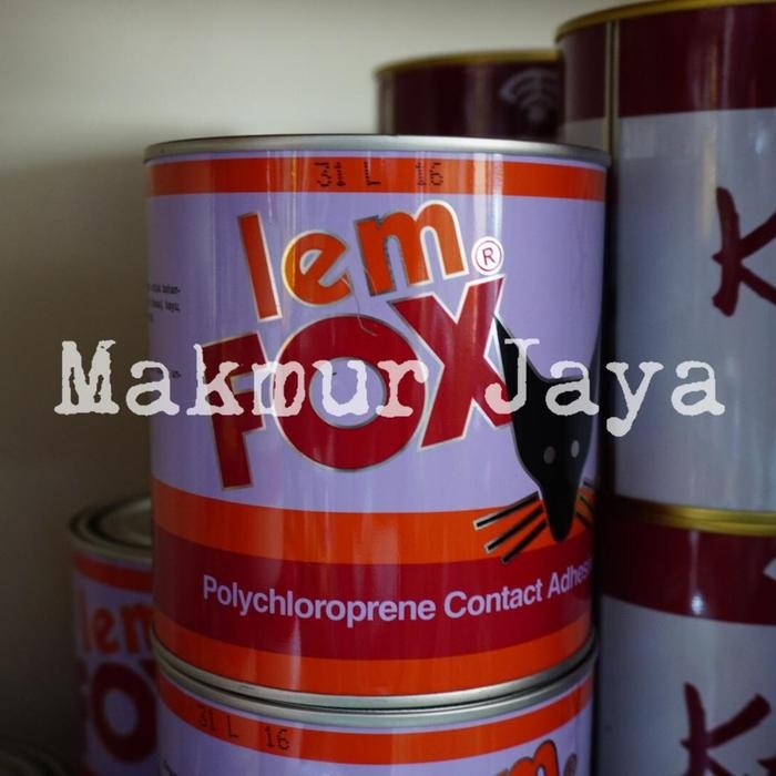 

LEM FOX KUNING 600 GRAM KALENG AIBON