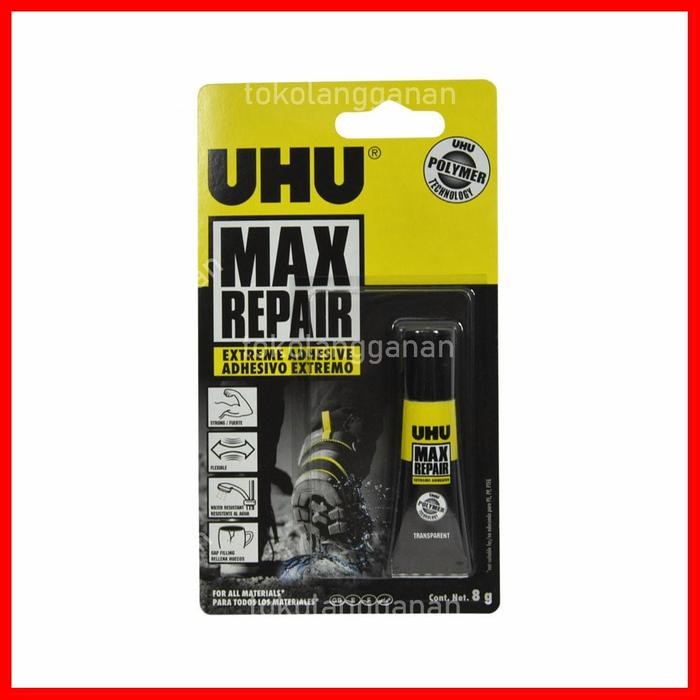 

UHU LEM PEREKAT MULTIFUNGSI MAX REPAIR 8 GR