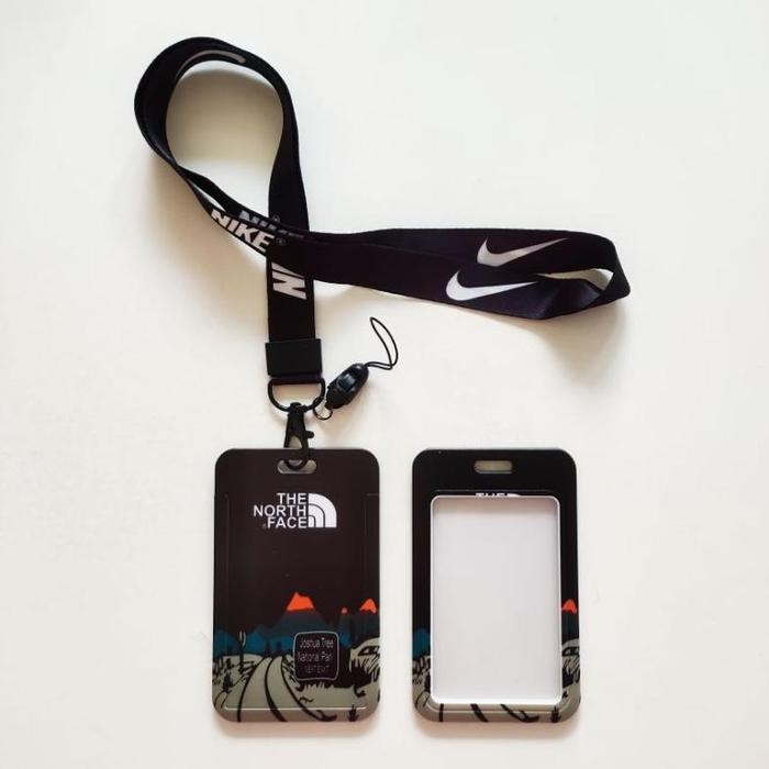 

Terbaik ID Card Holder Name Tag Lanyard / Kalung Wadah Kartu Identitas The North Face Nike