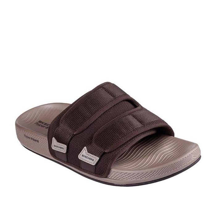 Skechers Hyper Slide Men'S Sandal - Taupe - Original