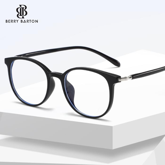 Kacamata Minus Frame Bulat Pria/Wanita Berrybarton 234-2