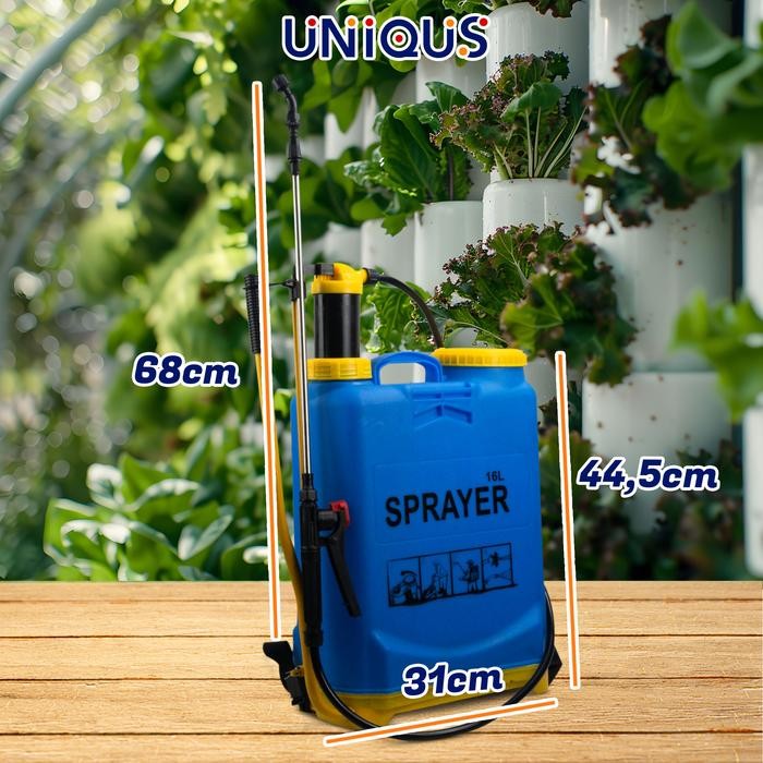 KNAPSACK SPRAYER 16 LITER MANUAL- SEMPROTAN HAMA/TANAMAN MANUAL