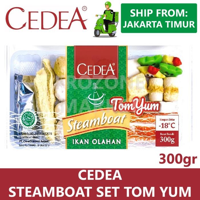 

Pilihan- Cedea Steamboat Set Tom Yum Shabu Shabu 300Gr Frozen Food Tomyum