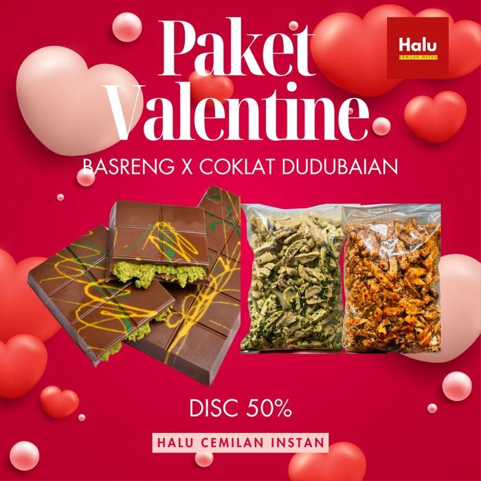 

Pilihan- Paket Bundling Basreng Campur X Coklat Dubai Pistachio 80Gr