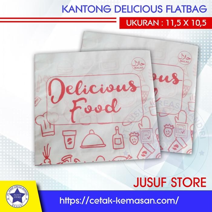 

Pilihan- Kantong Paperbag Makanan Kentang Universal Delicious Snack Isi 300 Pcs