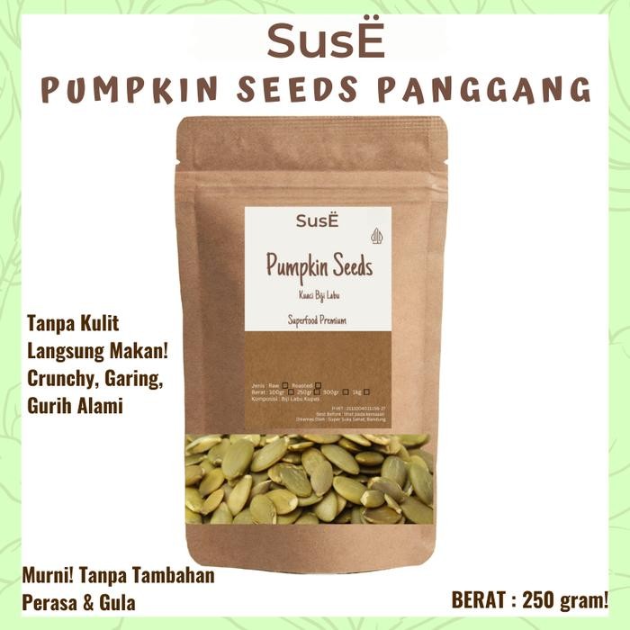 

Pilihan- Suse Pumpkin Seeds Panggang 250Gr Kuaci Labu 250Gr Bebas Gula Cemilan