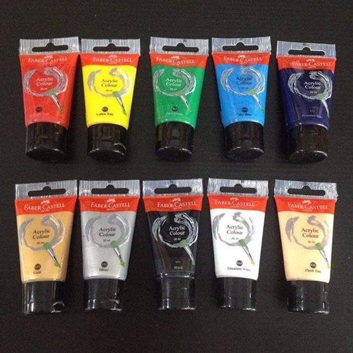 

Pilihan- Cat Acrylic Faber Castell 30Ml