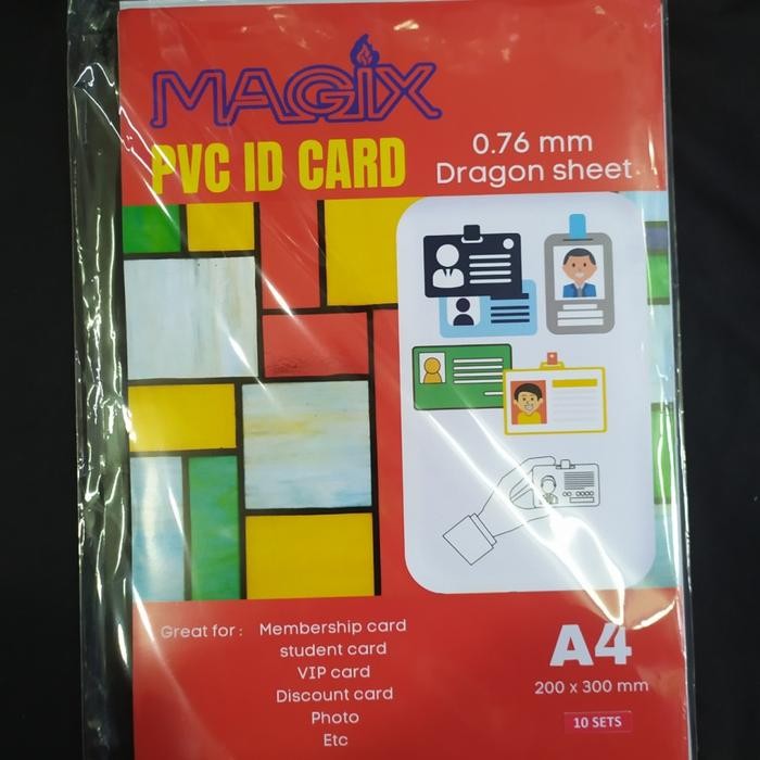 

Pilihan- Pvc Id Card Eceran Isi 10 Lembar