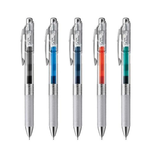 

Pentel Pulpen Energel Infree 0,5mm Clear Retractable Fast Dry Pena Gel