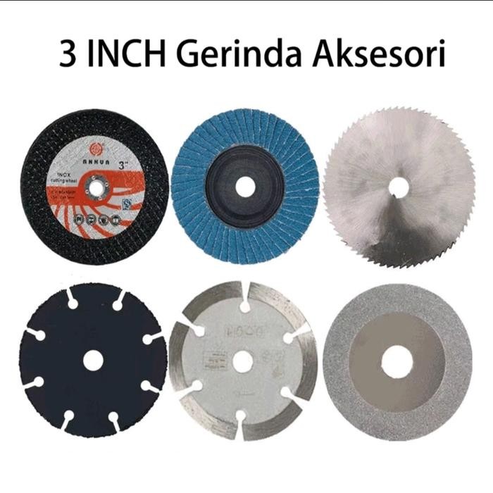 Bosch Indo - Cutting Wheel Mata Gerinda Mini 3 Inch 75X1.2X10Mm