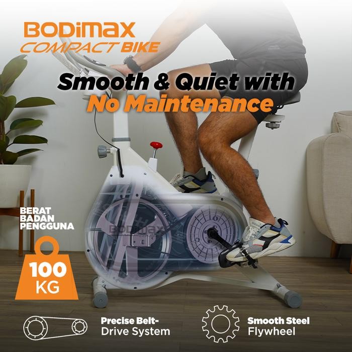 BODIMAX COMPACT BIKE / SEPEDA STATIS BODIMAX COMPACT