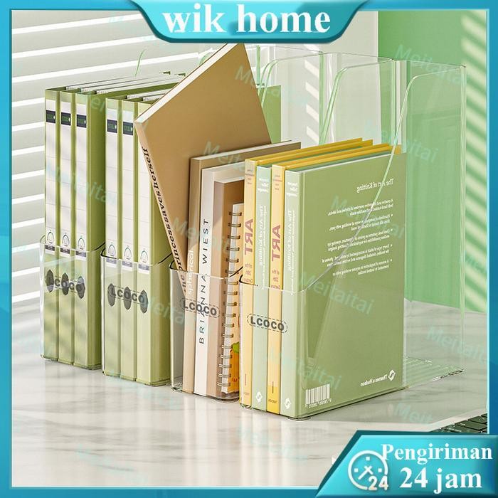 

RAK BUKU MINIMALIS AESTHETIC TEMPAT BUKU DESKTOP ORGANIZER FILE SERBAGUNA BOX FILE RAK BUKU SEKAT