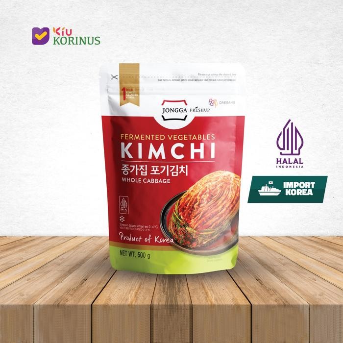 

Pilihan- K - Jongga Jib Kimchi 500G / Poggi Kimchi / Kimchi Pedas Halal Mui