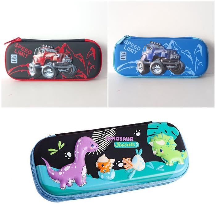 

KOTAK PENSIL ANAK SEKOLAH CEWEK COWOK TIMBUL 3D MIRIP SMIGGLE