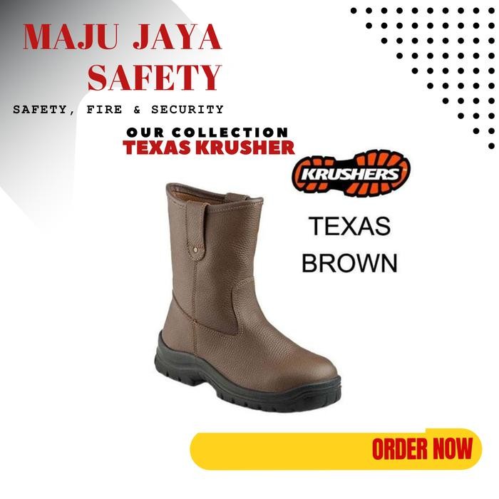 SEPATU TEXAS KRUSHER SAFETY SEPATU SAFETY KRUSHER ORIGINAL SEPATU KRUSHER TEXAS ORIGINAL